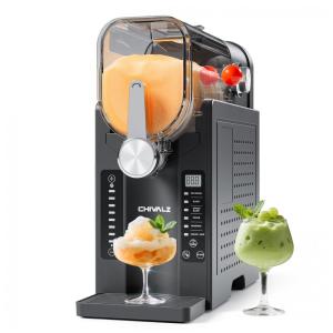 Máquina de Raspadinha CHIVALZ para Casa, com 6 Programas Pré-definidos para Margaritas, Frappés, Milk Shake e Mais, Display de LED
