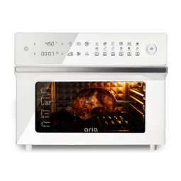 Forno Elétrico de Bancada 35 Litros com Controle Digital e Função Air Fryer 110V 1500W, Aria, Branco