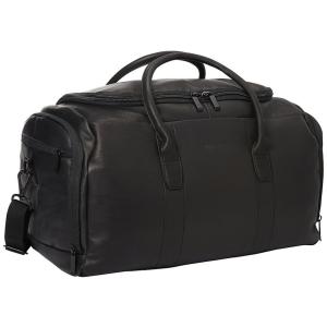 Reação Bolsa de Viagem de Couro, KENNETH COLE REACTION 580845, Preto