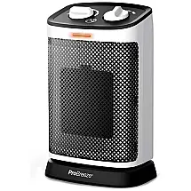 Aquecedor Elétrico com 6 Modos de Operação e Termostato Ajtável, 1500W, 110v, PRO BREEZE PB H10W US, Branco