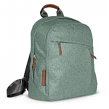 Mochila Trocador UPPAbaby Verde Melange com Compartimentos Múltiplos e Acessórios Inclusos