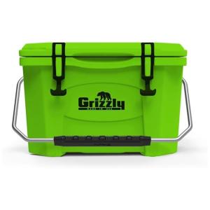 Cooler Térmico Portátil 20 Litros com Alça, Grizzly G20, Verde