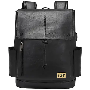 Mochila Unissex de Couro Sintético