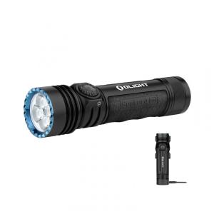 LANTERNA OLIGHT Seeker 4 Pro Recarregável, 4600 Lumens de Luz Brilhante e Potente com Bolsa USB-C, À Prova d'Água IPX8 para Emergências