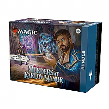Magic The Gathering Murders at Karlov Manor Pacote com 9 Boosters de Jogo, 30 Cartas de Terreno e Acessórios