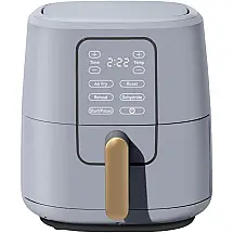 General Fritadeira Elétrica AirFryer 6L de Capacidade e Painel de Controle Digital, 110V, 1700W, Cinza
