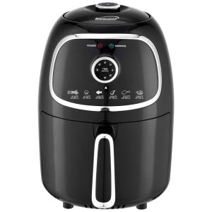 Fritadeira Elétrica Sem Óleo Brentwood Preta 2L Timer e Controle de Temperatura 1200W 110V