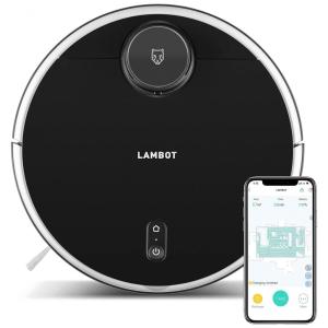 Aspirador de Pó Robô 2.0, 35000Pa, Capacidade 200 mL, Recarregável, LAMBOT 2.0 PRO, Preto