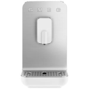 Cafeteira Expresso Automática Smeg NEW BCC11WHMUS, Branco Fosco, Moedor Ajustável, Design Retro