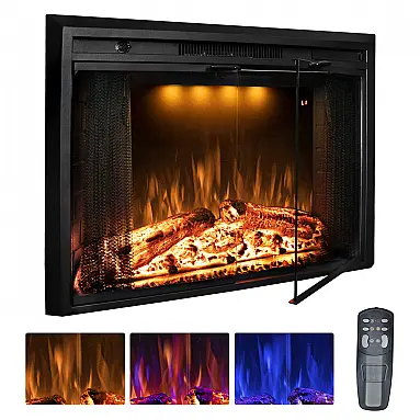 Lareira Elétrica de Embutir A62x76L