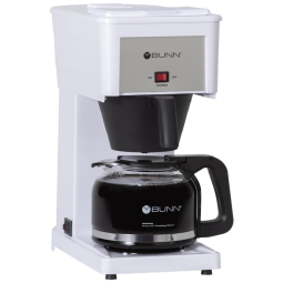Cafeteira para 10 Xícaras, Aço Inoxidável, 110V 900W, Bunn GRW Velocity, Branca