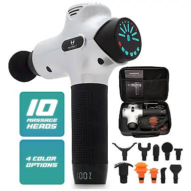 Hivolt Massageador Pistola Elétrico Profissional