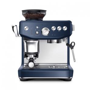 Máquina de Café Expresso em Aço Inoxidável 2L com 25 Opções de Moagem, Vaporizador de Leite e Controle de Precisão, 110V 1750W