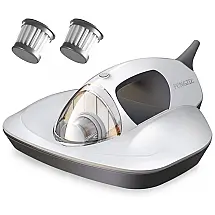 Aspirador de Mão com Fio Portátil e Potente 12KPa para Camas, Sofás, Travesseiros e Cortinas, 400W, 110v, PENGJIE, Branco