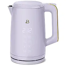 Chaleira elétrica Beautiful 1,7L lavanda com display touch, 4 programas de temperatura, modo manter aquecido, 1500W, 110V