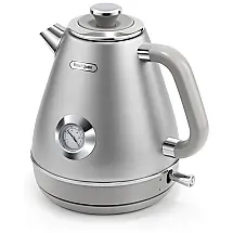 Chaleira Elétrica 1,7L Aço Inoxidável Cinza Hazel Quinn XSH001 1200W 110V com Termômetro e Desligamento Automático