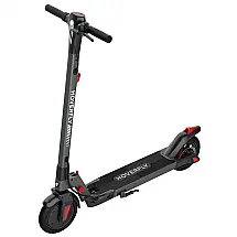 Patinete Elétrico com Farol Dianteiro e Farol Traseiro para Adultos Alcance 25km e Peso 100kg, Hoverfly F1, Preto