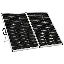 Legacy Series Kit Painel, com controlador de carga e maleta de transporte, 140W, 12V, 1 unidade, ZAMP SOLAR USP1002, Branco