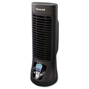 Ventilador de Mesa Pessoas Silencioso com 4 Velocidades e Oscilação, Honeywell QuietSet 110V 5W, Preto