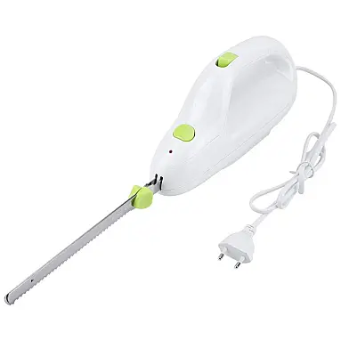 Faca Elétrica em Aço Inoxidável,