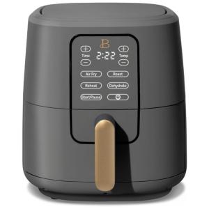 Air Fryer Digital Generic 6 Quartos com Tecnologia TurboCrisp, Display Digital e Limpeza Fácil
