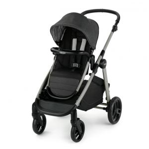 Carrinho de Bebê 4 em 1 Graco Nest2Grow com 3 Posições de Altura Ajustável, Preto