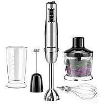REDMOND Mixer com 12 Velocidades e Acessórios, Aço Inoxidável, 4000W, 110V, Prata