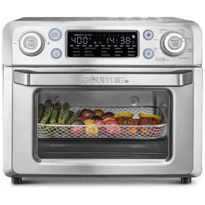 Forno Elétrico Airfryer, Aço Inoxidávlel, 110v, GOURMIA GTF7650, Prateado