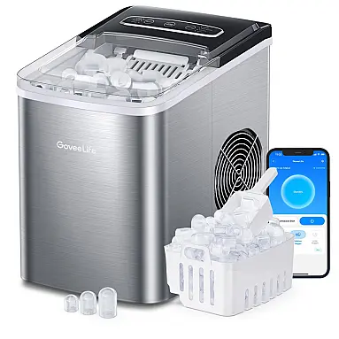 Máquina de Gelo Portátil Compacta