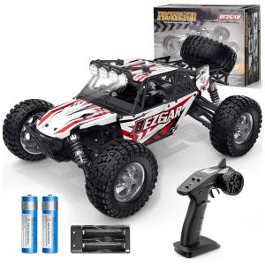 HB121 Carrinho de Controle Remoto para Adultos Off Road 112 Escala Até 45 km por hora, Recarregável, BEZGAR, Branco