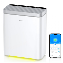 Purificador de Ar 3 em 1, para Ambientes até 97m² com Modo de Suspensão Hepa, Controle por APP e Alexa, 110V, GoveeLife H712C