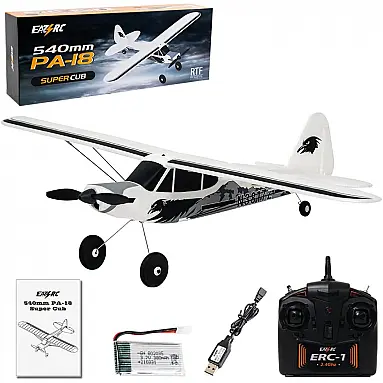 EAZYRC PA 18 Avião de