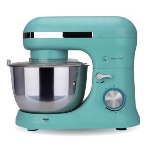 Batedeira Planetária CULINARY CHEF Azul 8 Velocidades 4,5L 300W Bowl Inox Braço Basculante Antiderrapante 110V