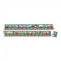 Quebra Cabeça Infantil de Chão, Tema Alfabeto Jumbo Express com 27 Peças para Crianças Acima de 3 Anos, Melissa & Doug
