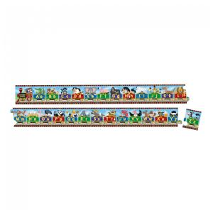 Quebra Cabeça Infantil de Chão, Tema Alfabeto Jumbo Express com 27 Peças para Crianças Acima de 3 Anos, Melissa & Doug