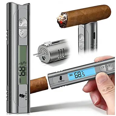 Higrômetro Digital XIFEI Cinza para