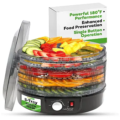 Desidratador de Alimentos 5Trays, NUTRICHEF