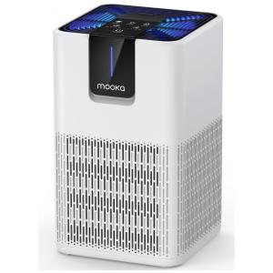 Purificador de Ar para Ambientes até 116m² com Filtro H13 HEPA, Função de Aromaterapia e Modo de Suspensão Silencioso de 15dB, 110V