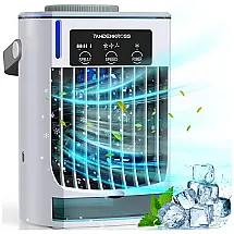 Climatizador de Ar Portátil 500mL com 3 Velocidades e USB, 110v, TANDEMKROSS PAC CF 008, Branco