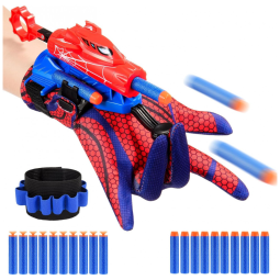 Excitobo Web Shooters - Lançador de Teias para Crianças com Luva, Diversão e Aventura para Idades de 3 a 12 Anos