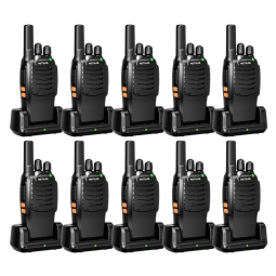 Rádio Comunicador Walkie Talkie Retevis H-777 Rádio Bidirecional, para Adultos, Recarregáveis, Longo Alcance, Resistente a Choques