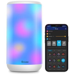 Luminária de Mesa Inteligente com Controle Wi Fi, 43 Modos, Função Música e Assistente Alexa, GOVEE H6052, Azul