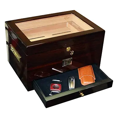 Humidor Expositor EWT Mogno Escuro