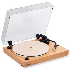 Fluance RT85 Vitrola, Toca Discos c, Plataforma 1 Velocidade, sem fio, 33 RPM, Marrom