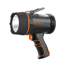 GOODSMANN Lanterna LED Recarregável 1000 Lúmen á Prova dÁgua IP67, Preta