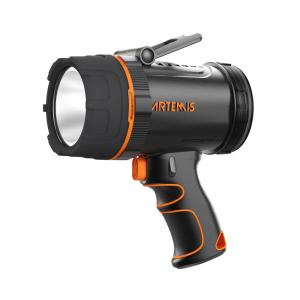 GOODSMANN Lanterna LED Recarregável 1000 Lúmen á Prova dÁgua IP67, Preta