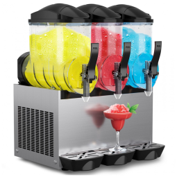 Máquina de Raspadinha Drinks Comercial Mojgar para Bebidas Geladas, 45L 1300W 110V, Grande Fabricante de Raspadinhas, Máquina de Margarita