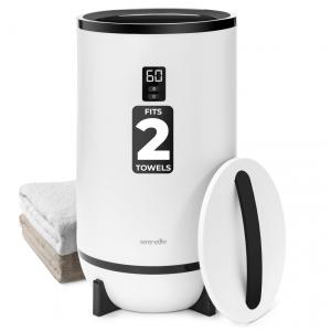 Aquecedor de Toalha Elétrico até 2 Toalhas com Desligamento Automático, 110V 500W, SereneLife, Branco