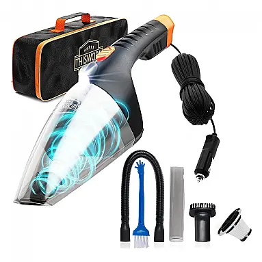 Aspirador de Pó Automotivo Portátil