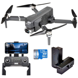 Drone com Camera 4K e 2 Baterias, CONTIXO F35 Premium, Cinza